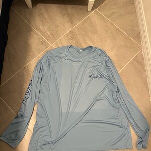 Men's Light Blue Swim Shirt